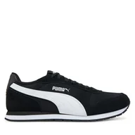 Sneakersy męskie - Sneakersy Puma St Miler 401622 01 Czarny - miniaturka - grafika 1