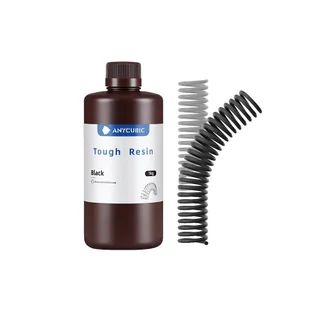 żywica do drukarek 3D, elastyczna i wysoce sprężysta, kompatybilna z żywicami UV, BIAŁA - Filamenty i akcesoria do drukarek 3D - miniaturka - grafika 1