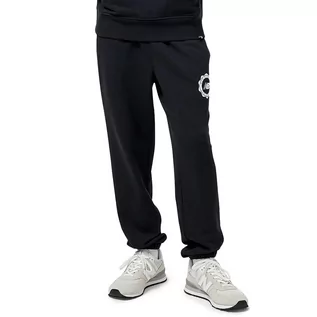 Spodnie sportowe męskie - Spodnie New Balance MP31902BK - czarne - grafika 1