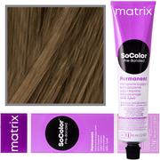 Farby do włosów i szampony koloryzujące - Matrix SoColor Extra Coverage 508N 90 ml - miniaturka - grafika 1