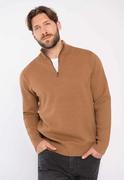 Swetry męskie - Sweter ze stójką S-JOIN - Volcano - miniaturka - grafika 1