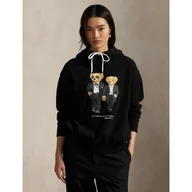 Bluzy damskie - POLO RALPH LAUREN Bluza Tuxedo Bear Loose fit - miniaturka - grafika 1