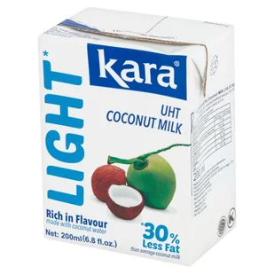 Kara Krem kokosowy light 11% UHT 200 ml - Produkty wegańskie i wegetariańskie - miniaturka - grafika 1