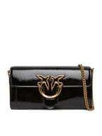 Torebki damskie - PINKO Torba Love One Wallet C AI 23-24 PCPL 100062 A10I Czarny - miniaturka - grafika 1