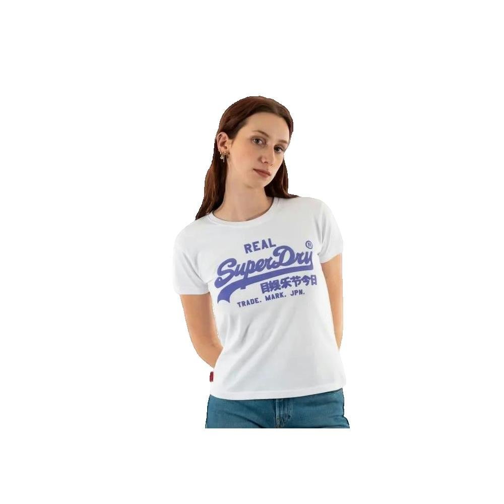 Superdry Neon Vl Graphic Dopasowany T-shirt z Krótkim Rękawem