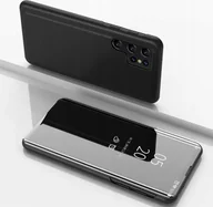 Etui i futerały do telefonów - Clear View Case etui do Samsung Galaxy S25 Ultra pokrowiec z klapką - czarne - miniaturka - grafika 1