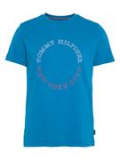 Koszulki męskie - Tommy Hilfiger Koszulka w kolorze niebieskim - miniaturka - grafika 1