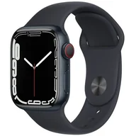 Smartwatch - Apple Watch 7 LTE 41mm Midnight Aluminum/Midnight Sport - miniaturka - grafika 1