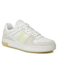 Półbuty męskie - Sneakersy Calvin Klein Jeans Basket Cupsole Low Lth Nbs Lum YM0YM00869 Bright White/Luminescent YBR - miniaturka - grafika 1