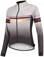 Kurtki rowerowe - Damska kurtka softshellowa Rogelli IMPRESS - Szary/Żółty - XS - miniaturka - grafika 1