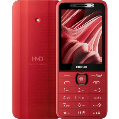 NOKIA 215 4G 2nd Edition Dual SIM Czerwony