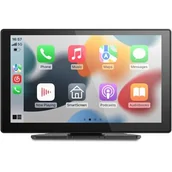 Złącza, przejściówki, adaptery - Tablet NEXADIO CP200 Bezprzewodowy CarPlay Czarny - miniaturka - grafika 1