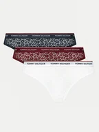 Majtki damskie - Tommy Hilfiger Komplet 3 par fig klasycznych UW0UW04897 Kolorowy - miniaturka - grafika 1