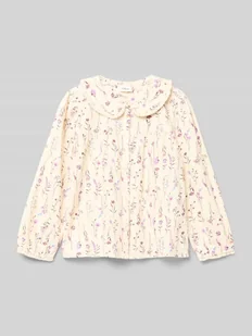 Bluzka z długim rękawem o kroju regular fit z czystej bawełny - Bluzki dla dziewczynek - miniaturka - grafika 1