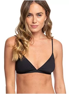 Koszulki i topy damskie - Roxy Damskie bikini Beach Classics - Fixed Tri Bikini Top for Women czarny czarny XL ERJX304068-kvj0 - grafika 1