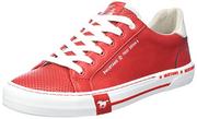 Sneakersy damskie - MUSTANG Damskie 1353-301 sneakersy, czerwone, 42 UE - miniaturka - grafika 1
