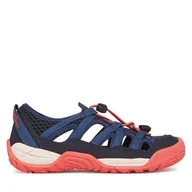 Buty dla dziewczynek - Sandały Jack Wolfskin Levente Sandal A64080 M Granatowy - miniaturka - grafika 1