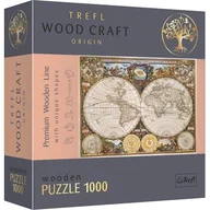 Puzzle - Trefl Puzzle drewniane 1000 Antyczna mapa świata - miniaturka - grafika 1