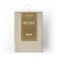 Obrusy i serwetki - Bieżnik dekoracjny Melinda 40 x 140 cm beżowy - miniaturka - grafika 1