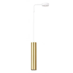 Biała Nowoczesna Lampa Wisząca Tuba A7-W08 - Lampy sufitowe Biała Nowoczesna Lampa Wisząca Tuba A7-W08 - Lampy sufitowe - miniaturka - grafika 1