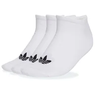 Skarpetki męskie - Skarpetki unisex adidas Originals Liner 3 Pairs JV7398 - białe - miniaturka - grafika 1