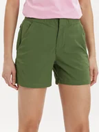 Odzież trekkingowa damska - Columbia Szorty materiałowe Firwood Camp™ II Short 1885313 Zielony Active Fit - miniaturka - grafika 1