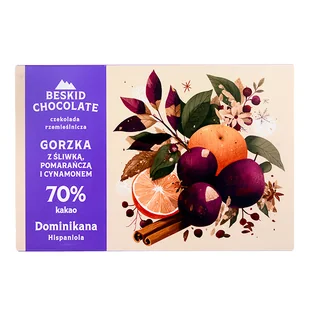Beskid Chocolate GORZKA DRIP 70% 70g - Czekolada - miniaturka - grafika 1