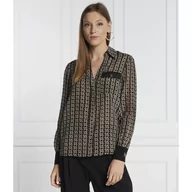 Koszule damskie - Liu Jo Jedwabna koszula | Regular Fit - miniaturka - grafika 1