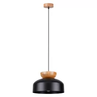 Lampy sufitowe - Lampa wisząca MARION czarna SOLLUX LIGHTING - miniaturka - grafika 1