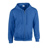 Bluzy sportowe męskie - Bluza Z Kapturem Dla Dorosłych Unisex Heavy Blend Full Zip - miniaturka - grafika 1