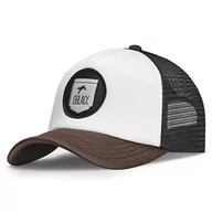 Czapki męskie - Męskie Czapki Oblack Classic Cocoa Damskie Regulowana czapka baseballowa z siatką - Trucker Hat - miniaturka - grafika 1