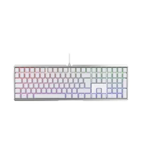 CHERRY MX 3.0S RGB klawiatura USB QWERTZ Niemiecki Biały G80-3874LYADE-0 - Klawiatury - miniaturka - grafika 1