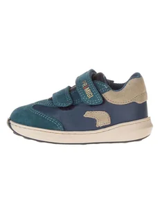 Primigi Skórzane sneakersy "Float" w kolorze granatowym - Buty dla dziewczynek - miniaturka - grafika 1