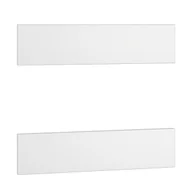 Meble modułowe i akcesoria - Blenda do korpusu nadstawki szafy 62 cm biała 2 szt. - miniaturka - grafika 1