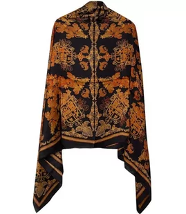 Chusta delikatna elegancka apaszka ornament - Apaszki i szaliki damskie - miniaturka - grafika 1