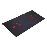 Podkładki pod mysz - Podkładka pod mysz, MONKA Loop, do gry, czarno-czerwona, 900 x 400 x 4 mm, Marvo - miniaturka - grafika 1