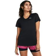 Koszulki sportowe damskie - Koszulka damska Under Armour Tech SSV- Solid - miniaturka - grafika 1
