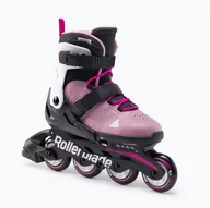 Rolki - Rolki dziecięce Rollerblade Microblade różowo-białe 07221900 T93 - miniaturka - grafika 1