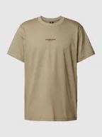 Koszulki męskie - T-shirt z nadrukiem z logo - miniaturka - grafika 1
