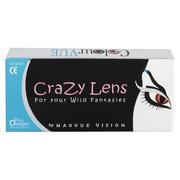 Soczewki kontaktowe - Crazy Lens Crazy Lens UV Glow 2 szt. - miniaturka - grafika 1