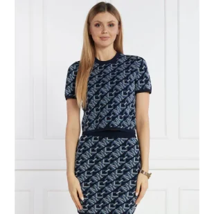 Michael Kors T-shirt | Cropped Fit - Koszulki i topy damskie - miniaturka - grafika 1