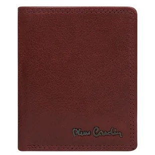 PIERRE CARDIN portfel męski 314-EKO06 bordowy - Portfele - miniaturka - grafika 1