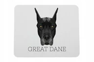 Podkładki pod mysz - Dog niemiecki geometryczny Podkładka pod mysz - miniaturka - grafika 1