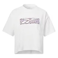 Kamizelki damskie - Reebok Damska kamizelka graficzna, niebieska, M, NIEBIESKI, S - miniaturka - grafika 1