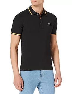 Koszulki męskie - Replay Męska koszulka polo, czarny (098 Black), XS - grafika 1