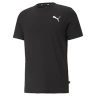 Koszulki sportowe męskie - Koszulka sportowa męska Puma ESS Small Logo Tee - miniaturka - grafika 1