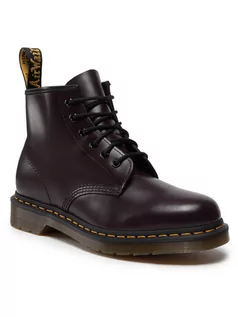 Buty zimowe męskie - Dr. Martens Glany 101 Ys 27282626 Bordowy - grafika 1