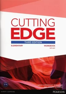 Pearson Education Limited Cutting Edge Elemetary Workbook with Key - Sarah Cunningham, Peter Moor, Cosgrove Anthony - Książki do nauki języka angielskiego - miniaturka - grafika 1