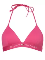 Stroje kąpielowe - Tommy Hilfiger - Damska góra od bikini  trójkątne miseczki  z wypełnieniem, wyrazisty róż - miniaturka - grafika 1
