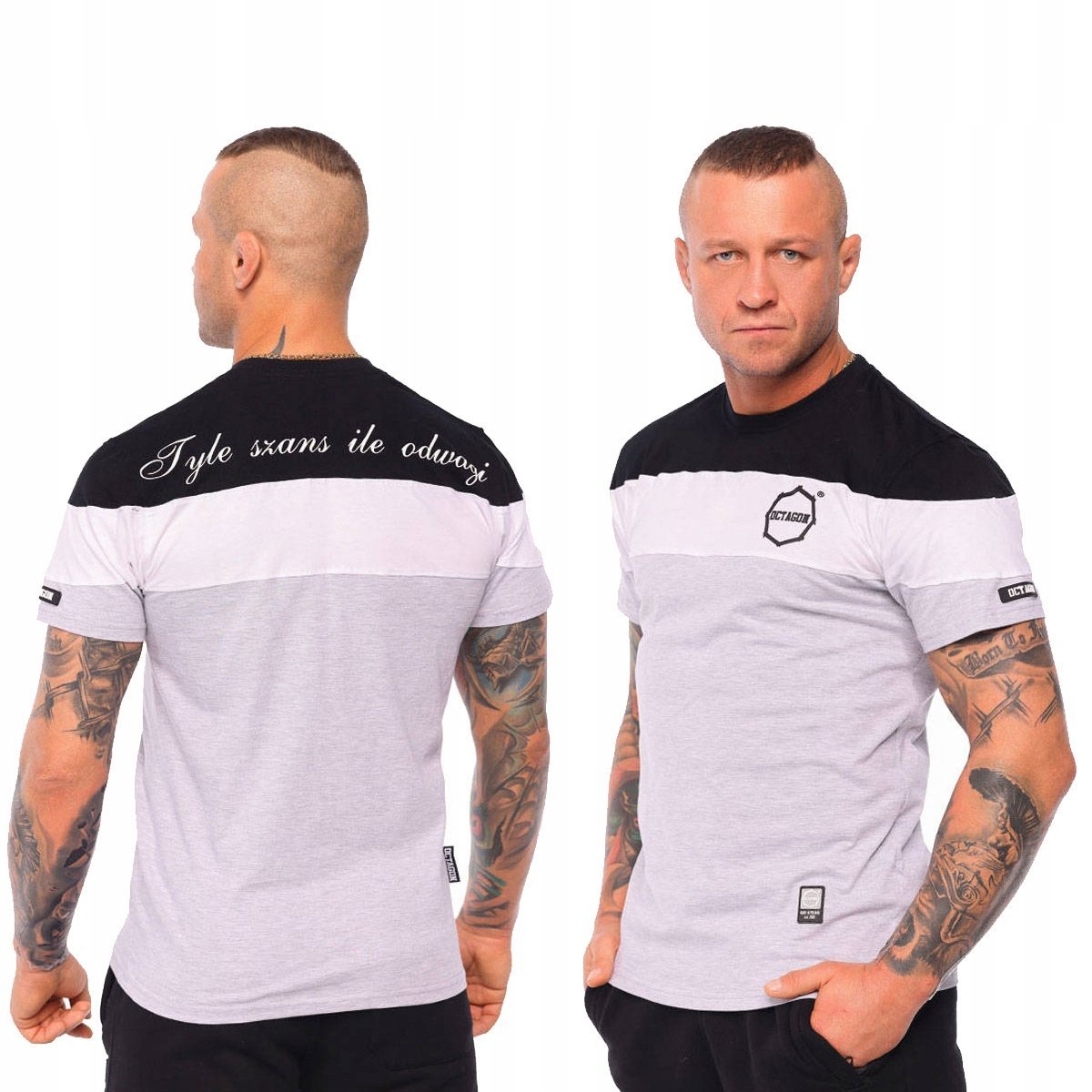 Koszulka Męska T-Shirt Octagon Tyle Szans Ile Odwagi R. M